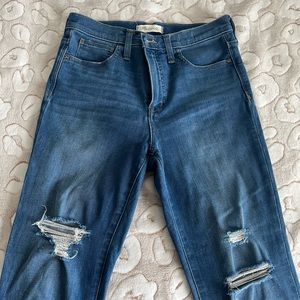 Madewell 10” high-rise skinny